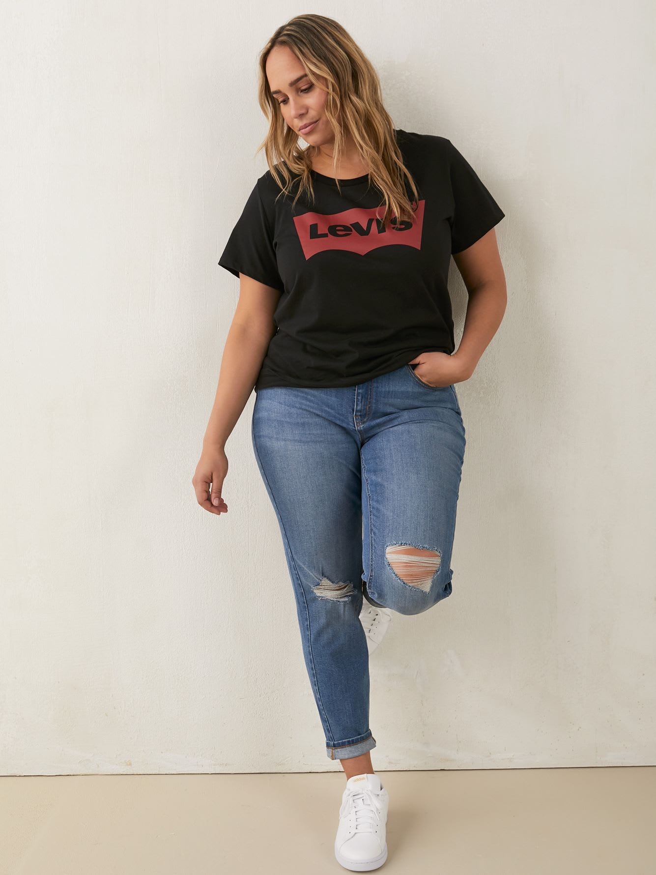Levis t shirt plus sales size