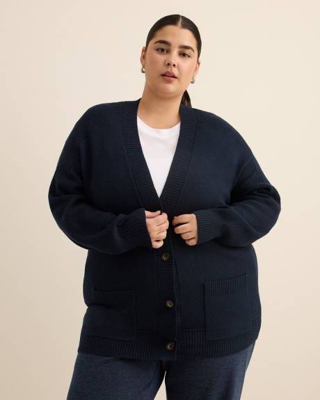 Relaxed-Fit Cardigan