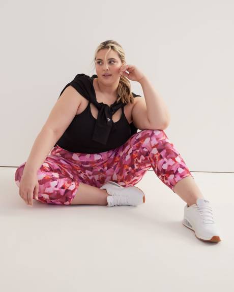 Responsible, Cropped Printed Legging - Active Zone