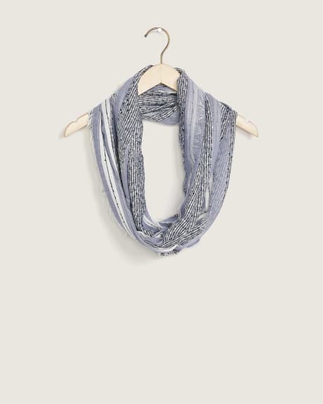 Striped Infinity Scarf - In Every Story