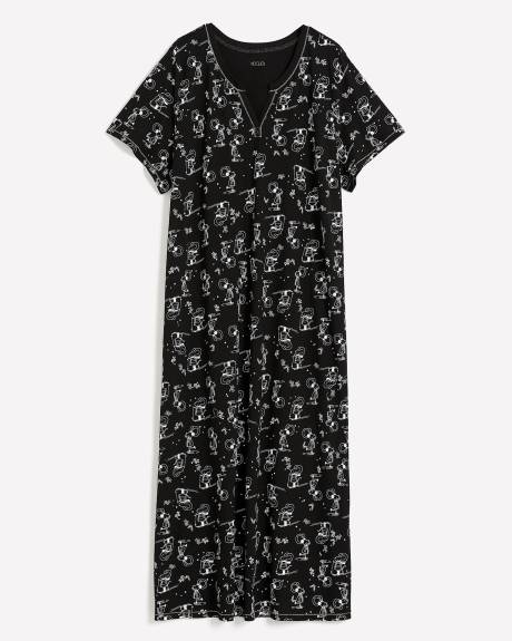 Long Mouse Print Sleepshirt - ti Voglio
