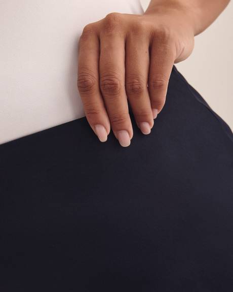 Satin Column Maxi Skirt