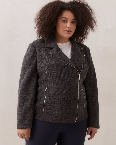 Knit motorcycle jacket hotsell