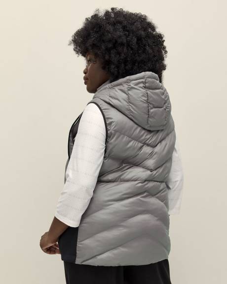 Veste matelassée compressible sans manches, tissu responsable - Active Zone