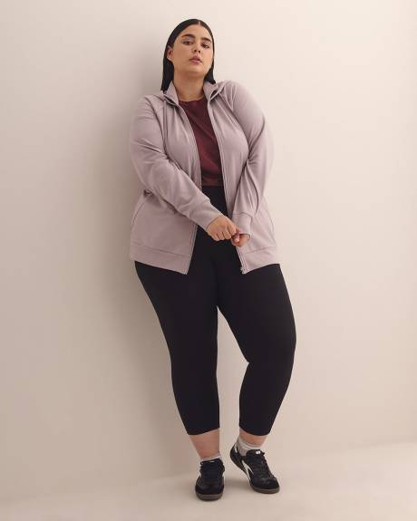 Long-Sleeve Hooded Zip Jacket - Active Zone