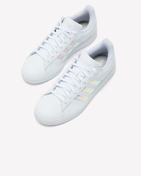 Regular Width, Grand Court 2.0 Laced-Up Sneakers - adidas