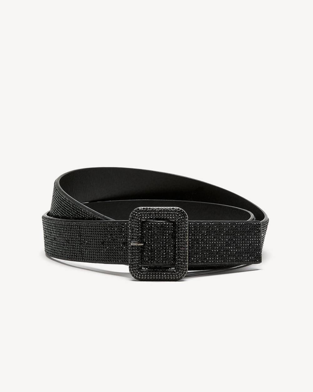 Black Sequins Belt Penningtons