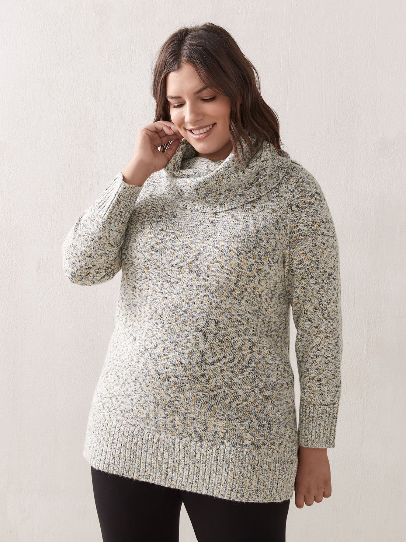 CowlNeck Tunic Sweater In Every Story Penningtons