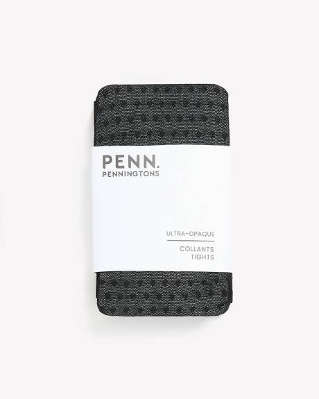Fashion Tights with All-Over Dot Pattern