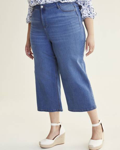 Responsible, 1948-Fit, Wide-Leg Cropped Jeans - d/C JEANS