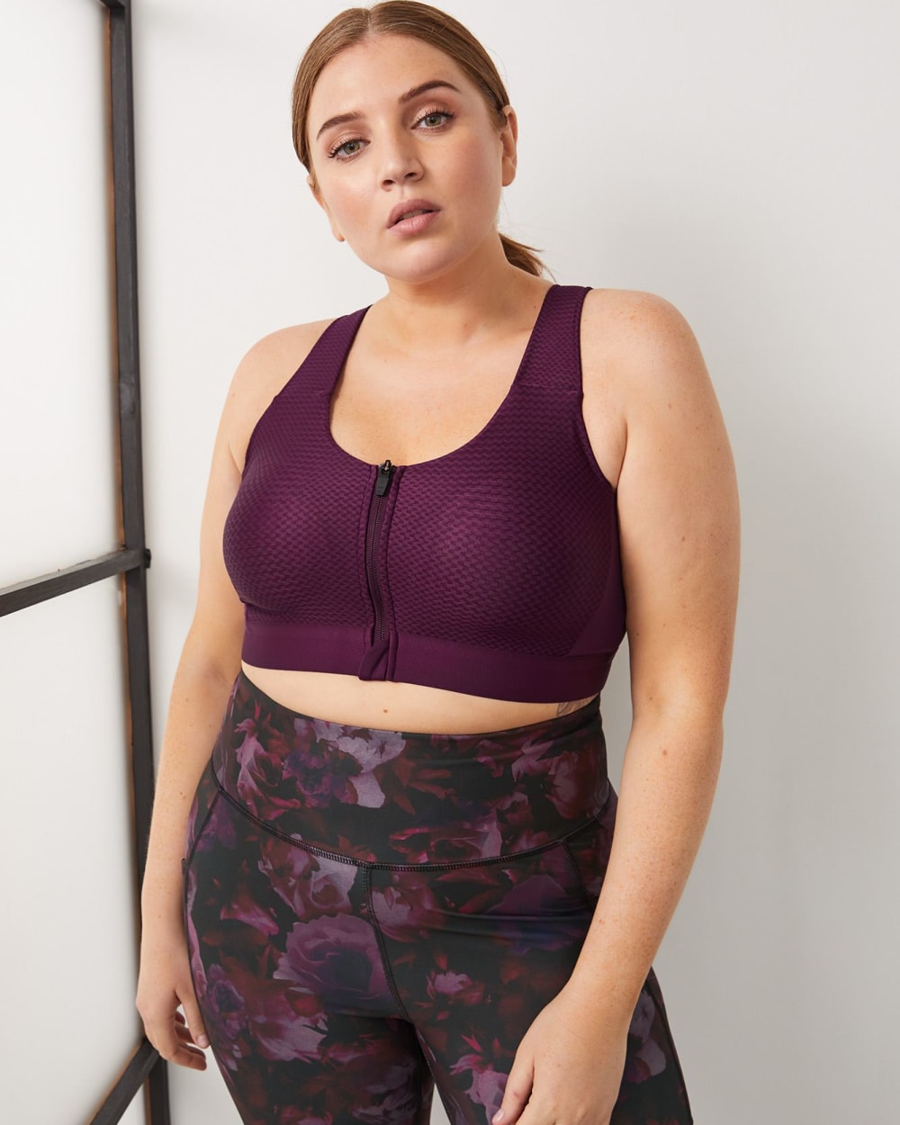 Front Closure Wireless Sports Bra - tiVOGLIO