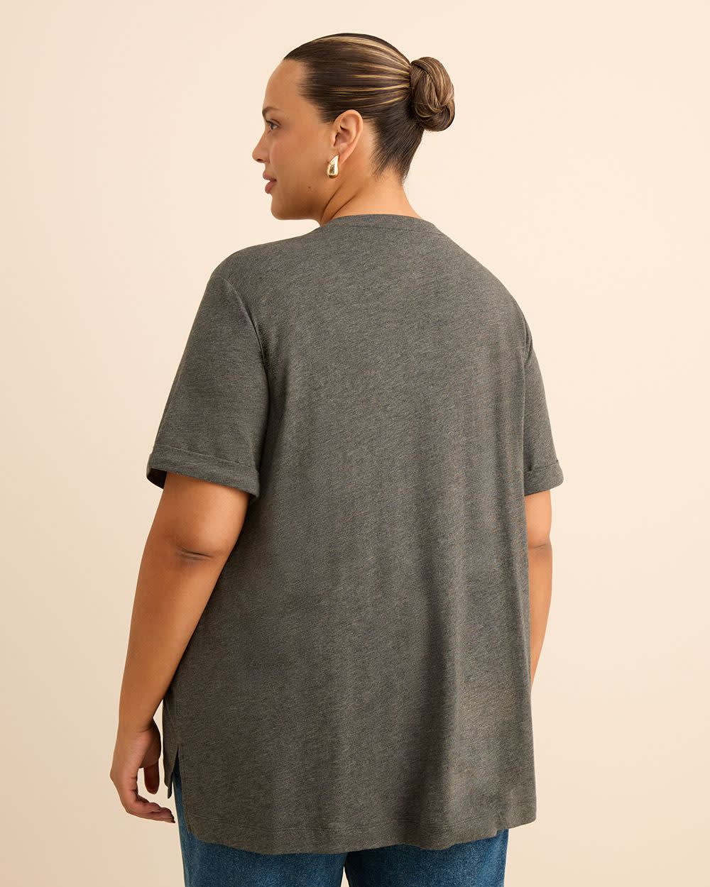 Responsible, Boyfriend-Fit Tee - PENN. Essentials Responsible, Boyfriend-Fit Tee - PENN. Essentials