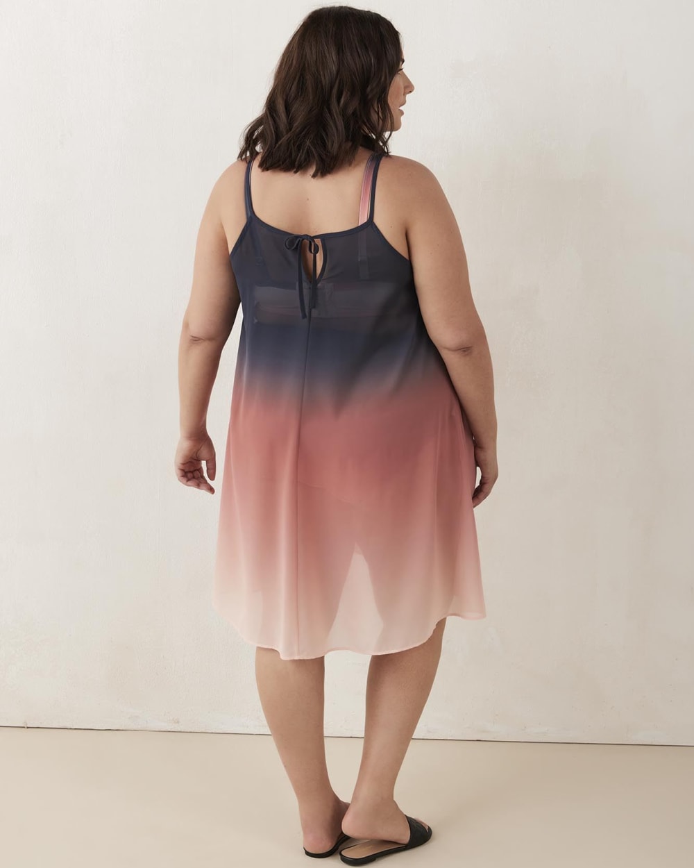 Cover Up Swim Dress with Tie Dye Print Penningtons