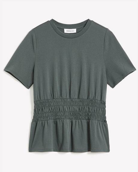 Haut avec bande élastique à la taille - Addition Elle