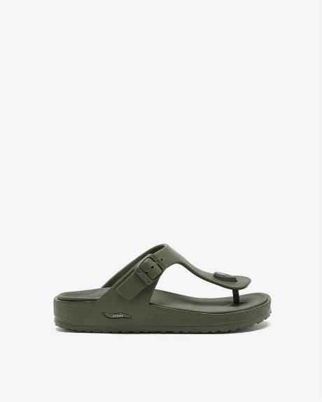 Regular Width, Tong Sandal with Buckle - Skechers
