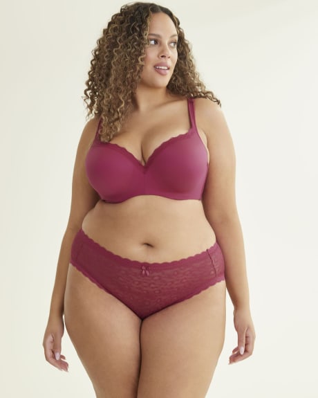 High-Cut Lace Brief - Déesse Collection