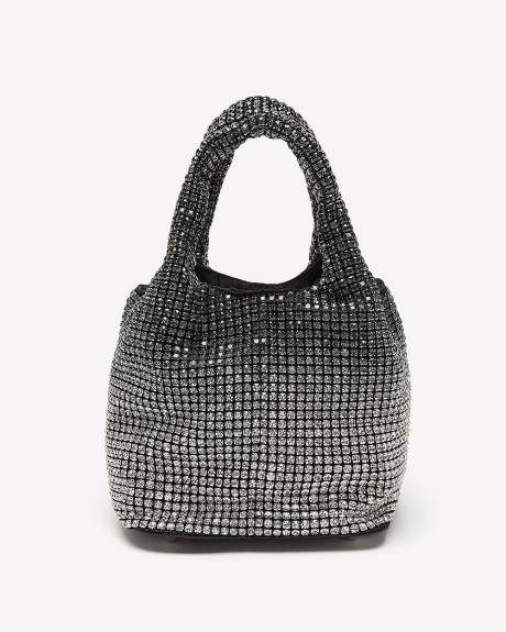 Ombre Rhinestone Evening Bag - Addition Elle