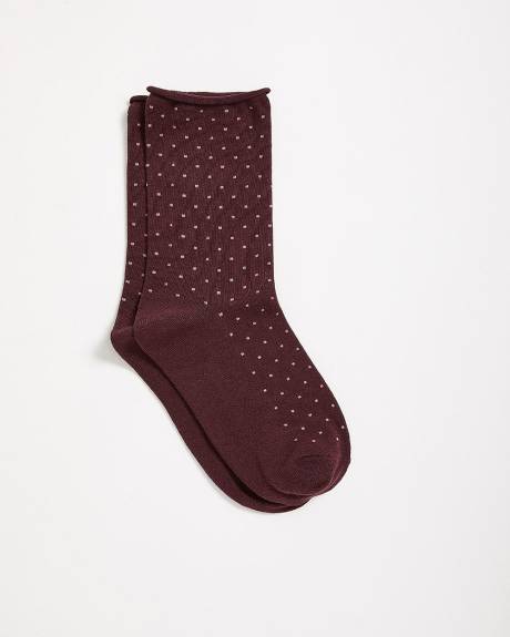 Chausettes à petits pois