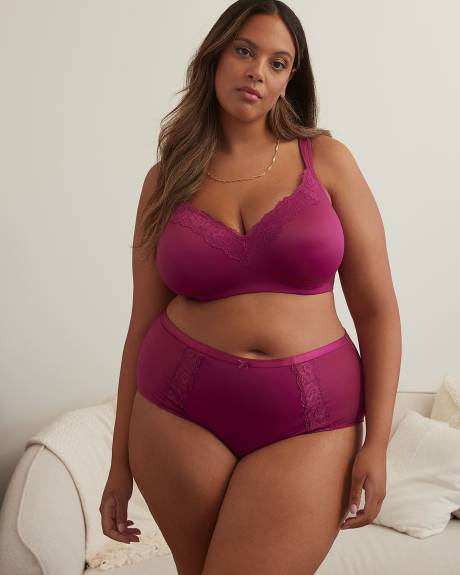 Soutien-gorge contour en microfibre avec dentelle, sans armatures - ti Voglio