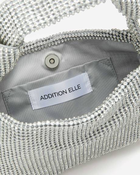Dressy Rhinestone Handbag - Addition Elle
