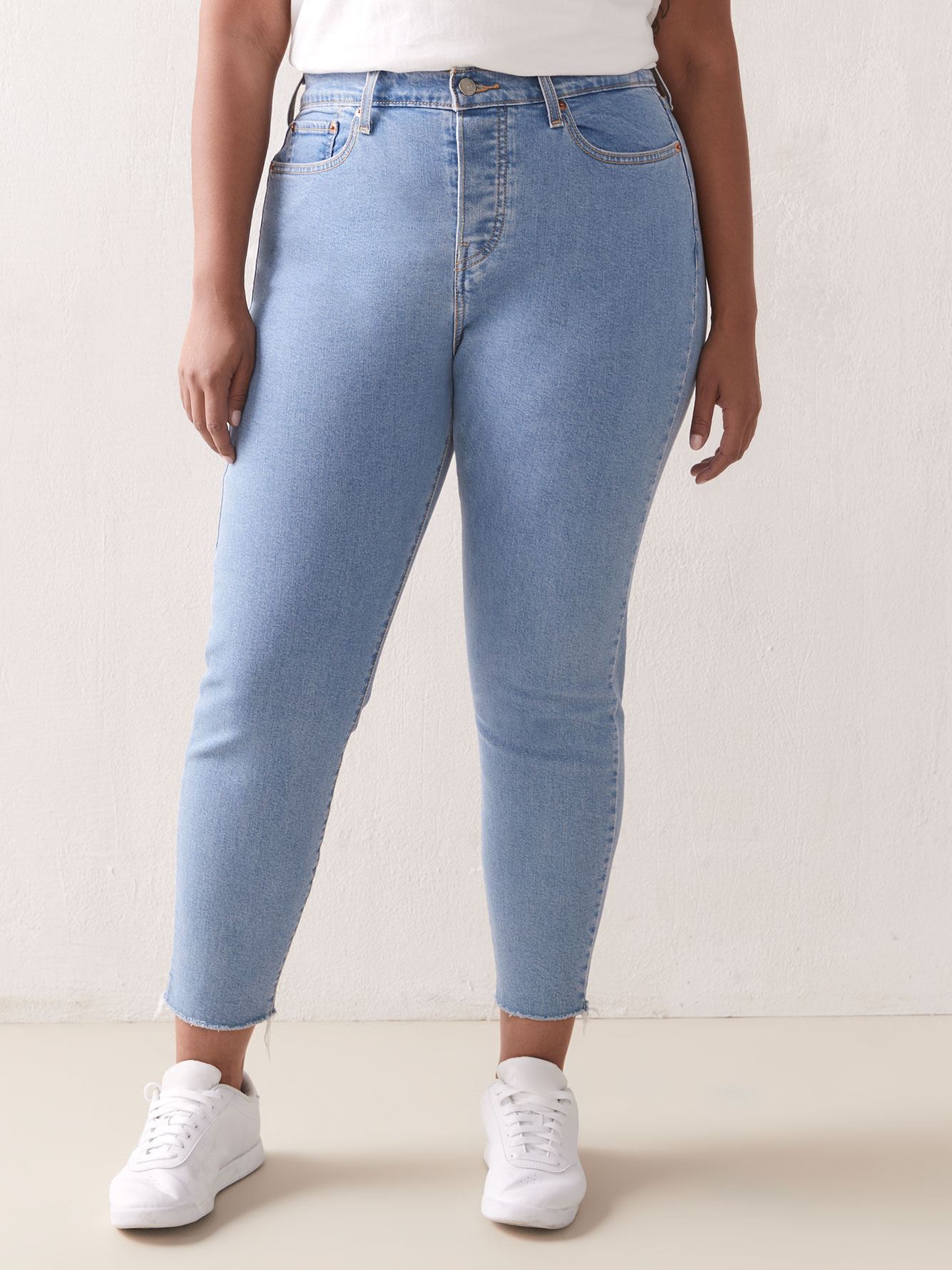 Stretchy High-Rise Wedgie Skinny Ankle Length Jean - Levi's Premium |  Penningtons