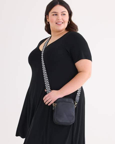 Mini Crossbody Bag with Guitar Strap