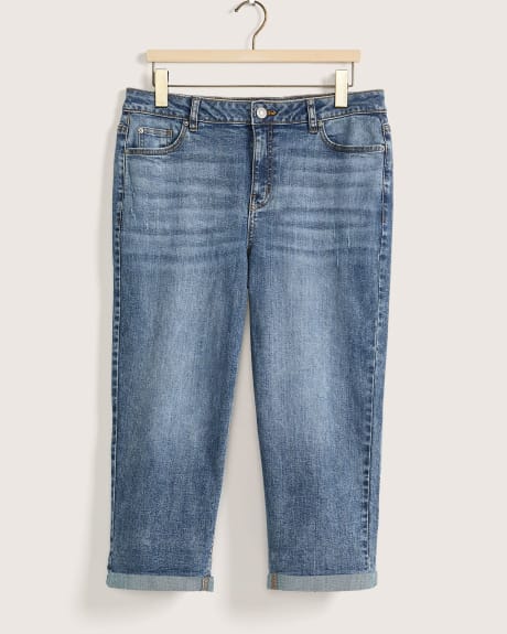 Responsible, 1948 Fit Denim Capri, Medium Wash - d/C JEANS