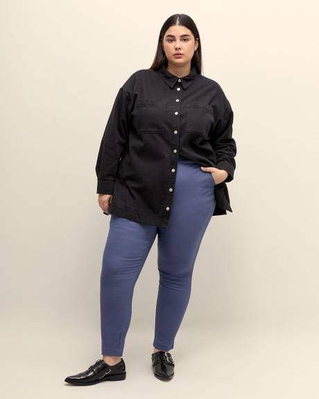 Blue Savvy-Fit Skinny-Leg Pant - PENN. Essentials
