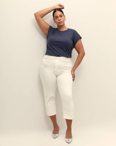 Extended-Sleeve Crewneck T-Shirt - PENN. Essentials