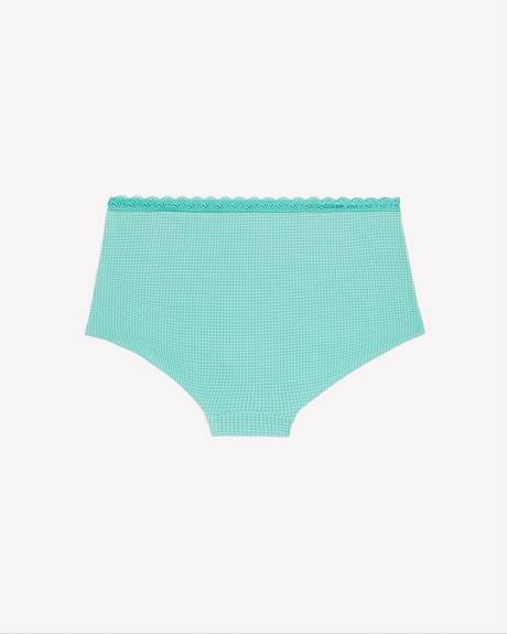 Culotte garçonne imprimée en coton avec dentelle - ti Voglio