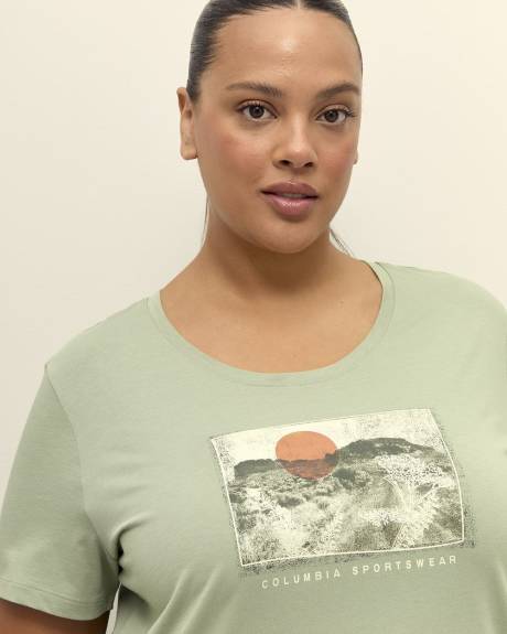 Ruby Springs Graphic Scoop-Neck Short-Sleeve T-Shirt - Columbia