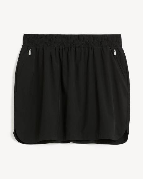 Jupe-short extensible, tissu responsable - Active Zone