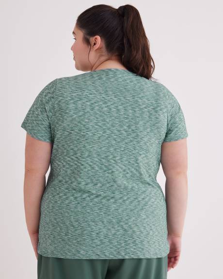 Short-Sleeve V-Neck T-Shirt - Active Zone