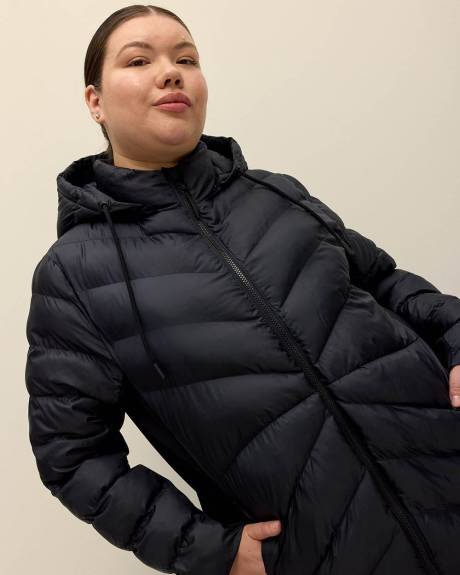 Manteau compressible, tissu responsable - Active Zone