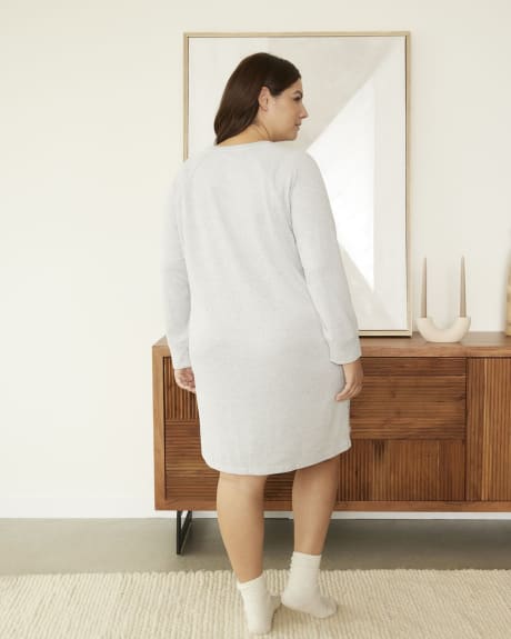 Short Sleepshirt with Border Print - ti Voglio