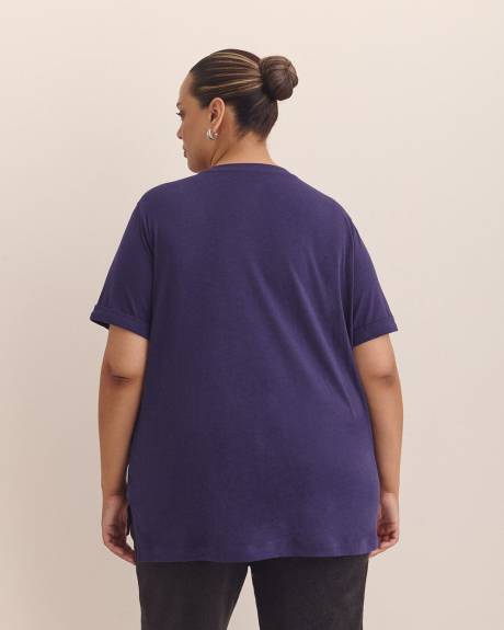 Responsible, Boyfriend-Fit Tee - PENN. Essentials