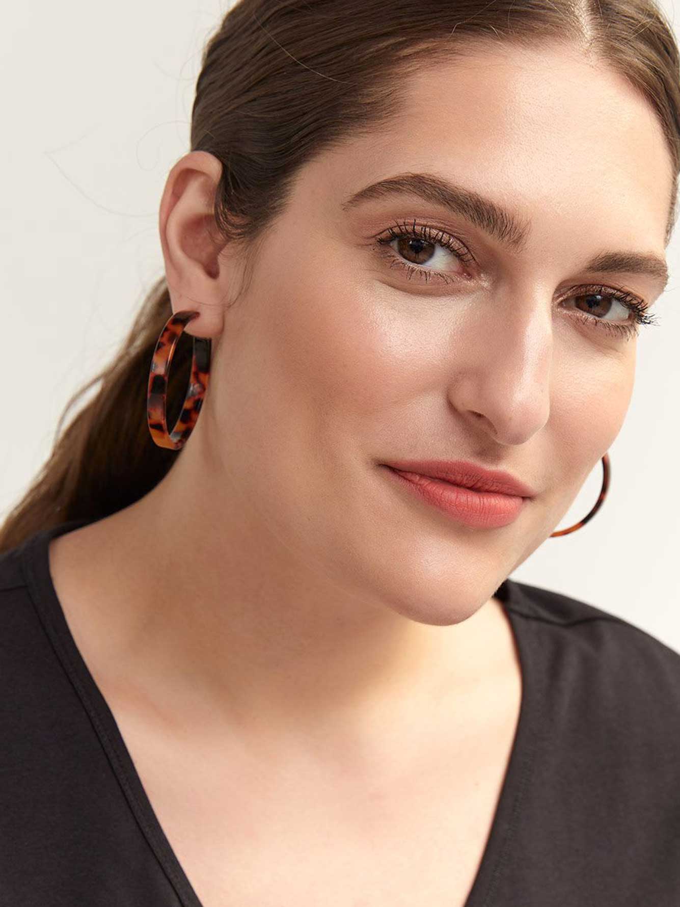 Plastic Hoop Earrings Penningtons