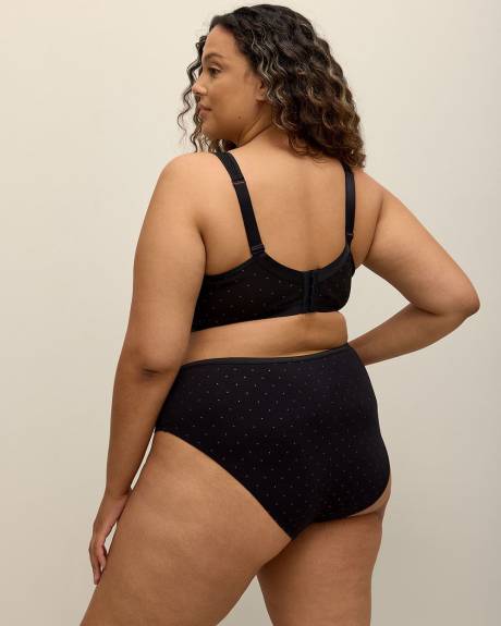 Dotted High-Cut Brief with Bow - ti Voglio