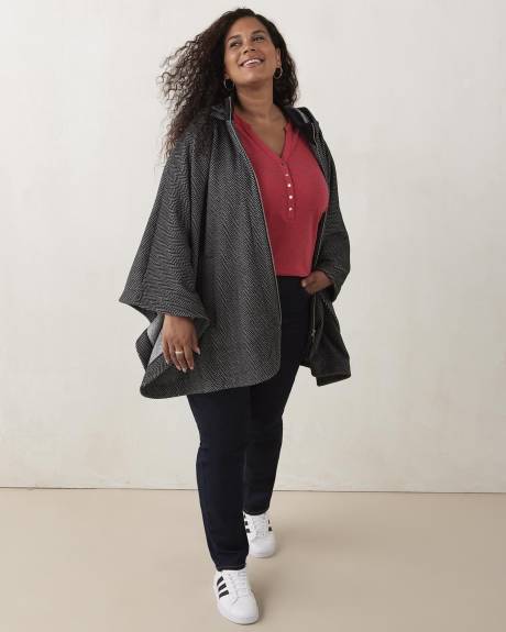 Petite, jeans à jambe droite coupe ingénieuse - d/c JEANS