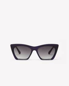 Purple Cat-Eye Sunglasses