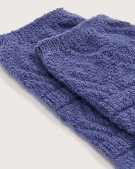 Chaussettes confortables en tricot texturé - ti VOGLIO