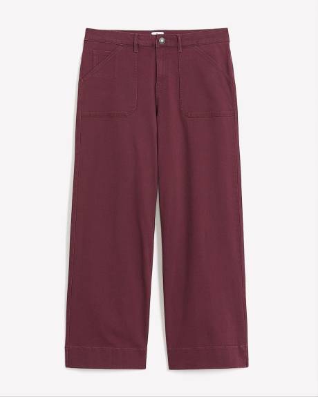Jean coloré à jambe large, coupe 1948, petite, tissu responsable - d/C JEANS