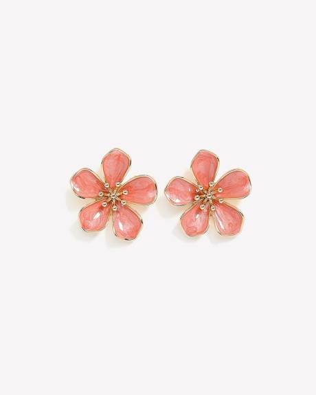 Flower Statement Earrings