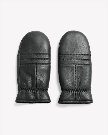 Leather Mittens