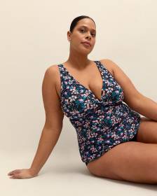 Tanzania Tankini Top - Raisins Curve