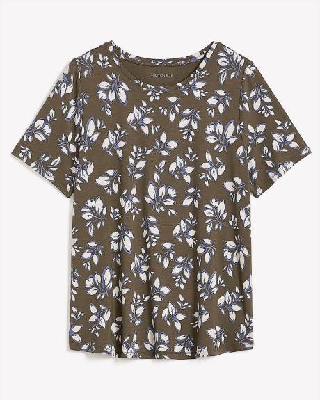 Printed Modern-Fit Tee - Addition Elle - PENN. Essentials