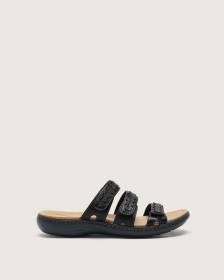 Sandale à talon plat Laurieann Cove, pied large - Clarks