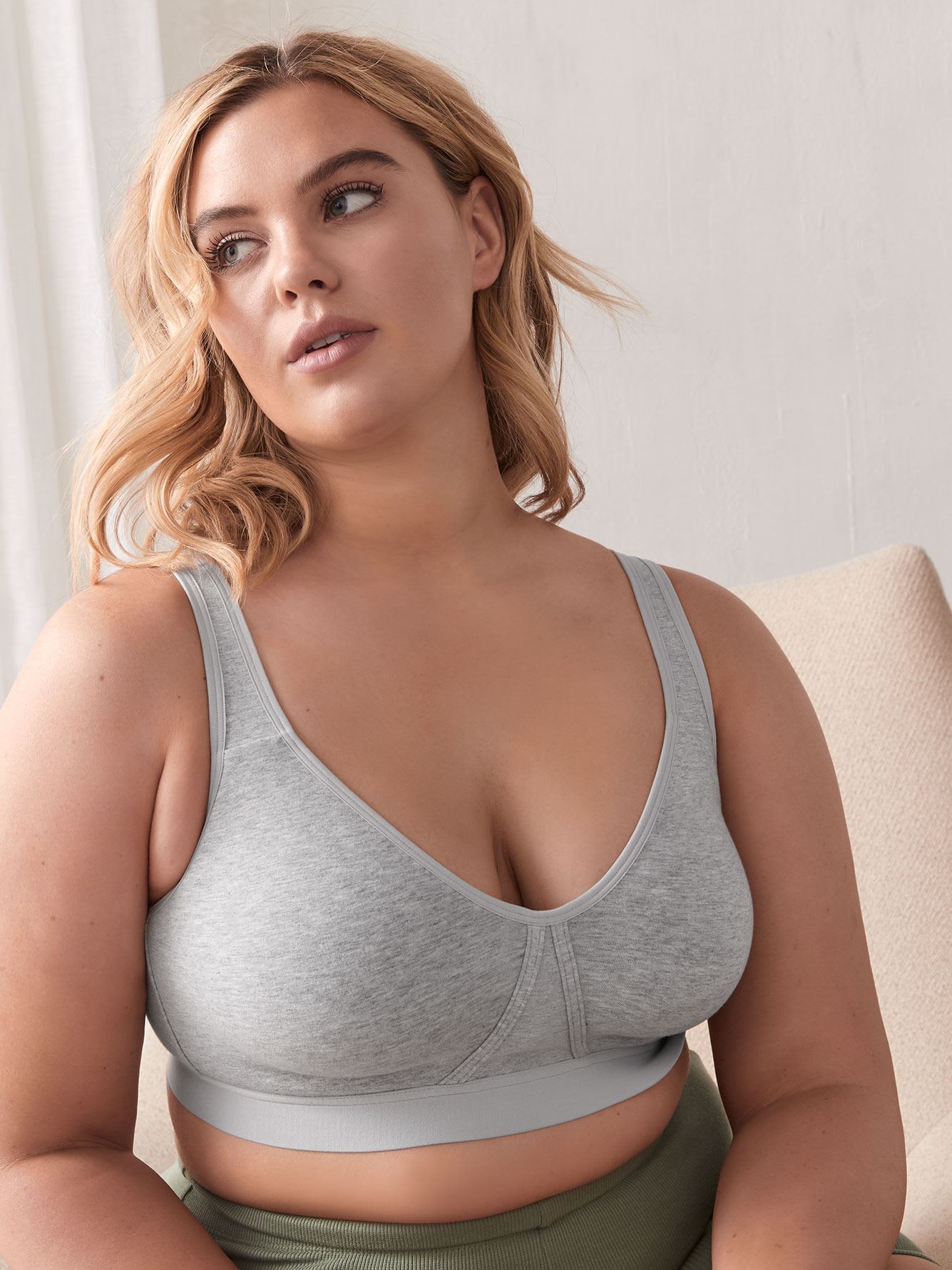 Wirefree Cotton Bra Penningtons