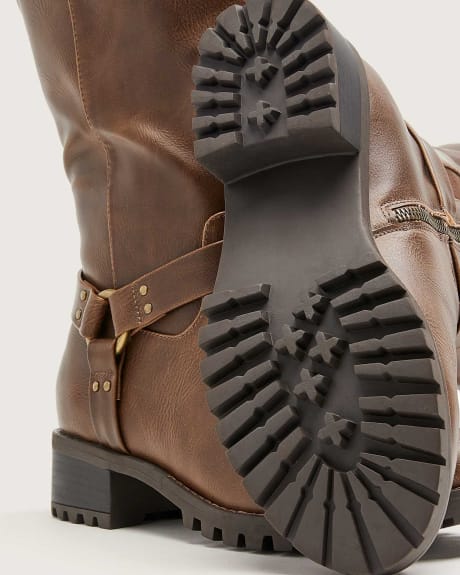Extra Wide Width Tall Harness Boots - Addition Elle