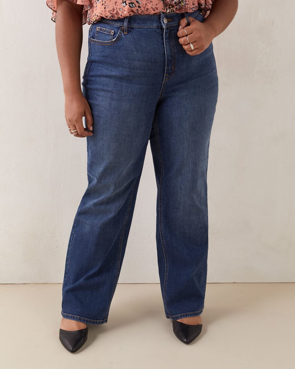 Curvy Fit, Wide-Leg Jeans - d/C Jeans